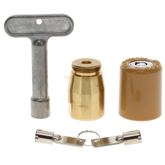 Woodford model 17 faucet lock