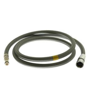 Moen Pull-Out Kitchen Faucet Hose Replacement Kit – Fits Model 159560, 60 Inch Gray Brass Hose