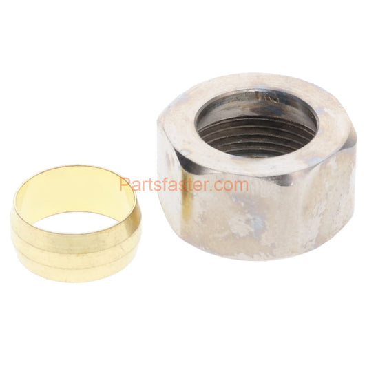 Arrowhead Brass PK1170 Chrome Compression Nut And Ferrule