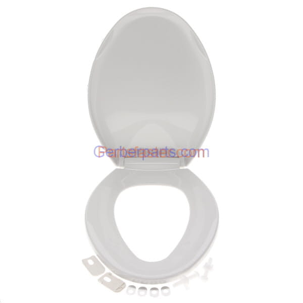 Gerber 99-213 Plastic Elongated Slow Close Toilet Seat