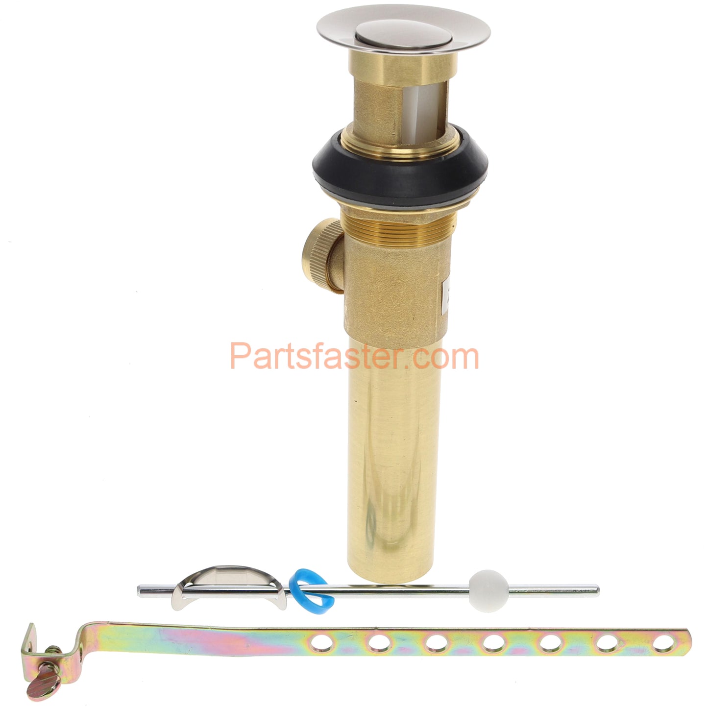 Plumbers Emporium A556200NP Brushed Nickel Metal Pop Up Assembly