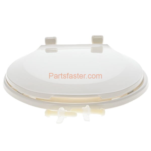 Mansfield Elongated Plastic Toilet Seat Biscuit