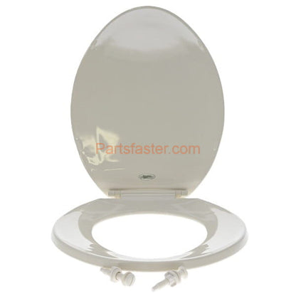 Mansfield Elongated Plastic Toilet Seat Bone