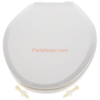 Mansfield Elongated Slow Close Elongated Biscuit Toilet Seat