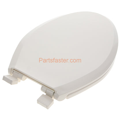 Mansfield Elongated Slow Close Elongated Biscuit Toilet Seat