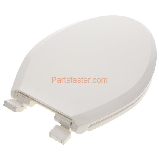 Mansfield Elongated Slow Close Elongated Biscuit Toilet Seat