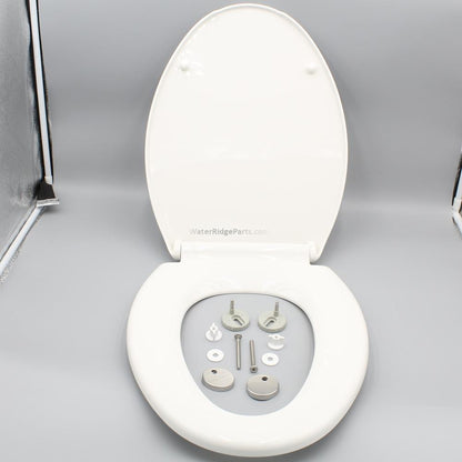 Water Ridge C55011243-GBG1 White Toilet Seat