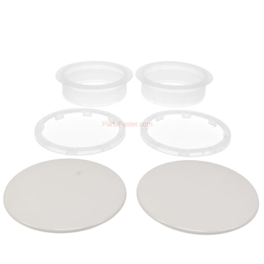 Gerber 99-857 Bolt Caps For Trap Way Toilets