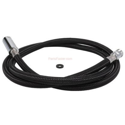 Plumbers Emporium A66D614NCP 59" Nylon Braided Hose