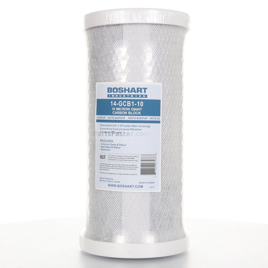 Boshart 14-GCB1-10 Carbon Block 10 Micron Filter